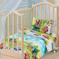 Детское постельное белье из бязи "Тедский парк" (размер: детский) ТМ АртПостель
