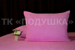 Купить розовые махровые наволочки на молнии в Барнауле
